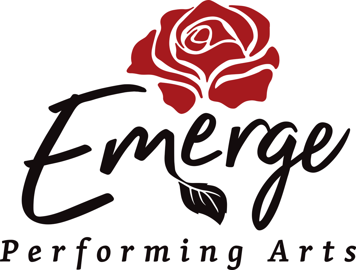 twin cities logo design for emerge performing arts