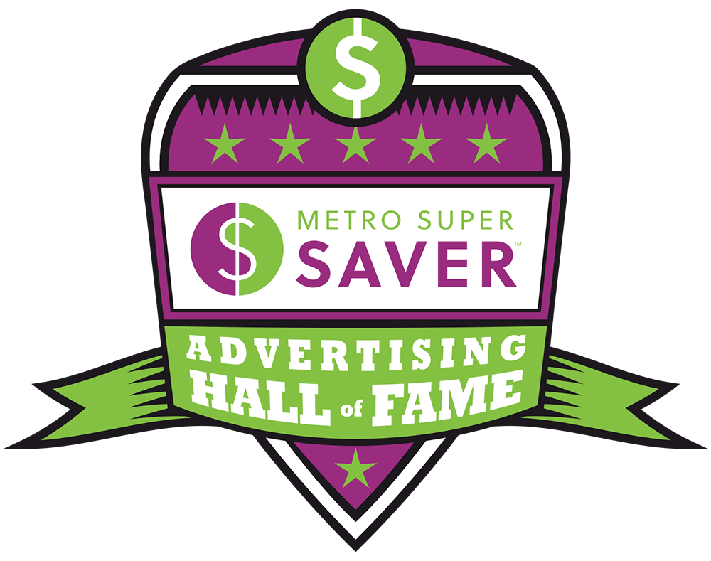 twin cities logo design - metro super saver advertising hall of fame
