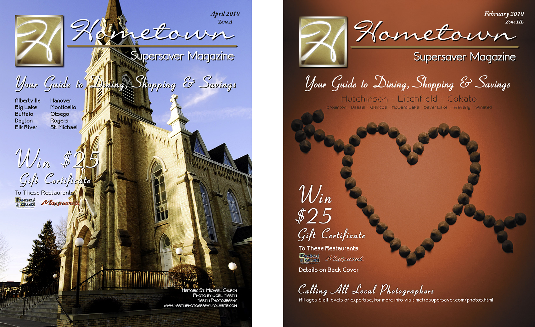hometown-super-saver-magazine-covers twin cities magazine cover design for Hometown Supersaver Magazine