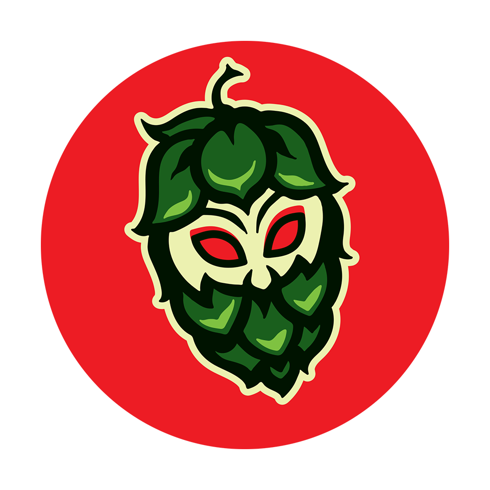 hop-ninja-logo logo design concept for brewery