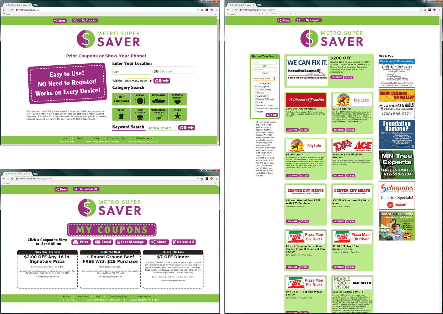 metro-super-saver-website copy twin cities web design for metro super saver website