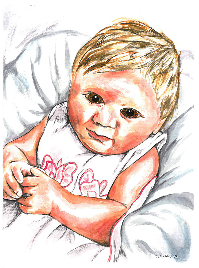 29cadence-watercolor "Cadence" Watercolor painting by Josh Wallace