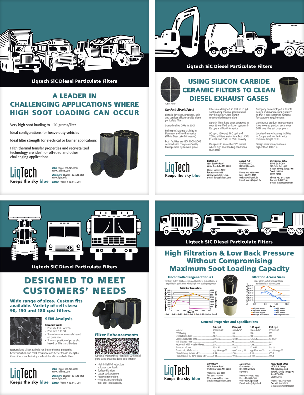 liqtech-trade-magazine-advertisements twin cities advertising design - tradeshow magazine ads for LiTech diesel particulate filters