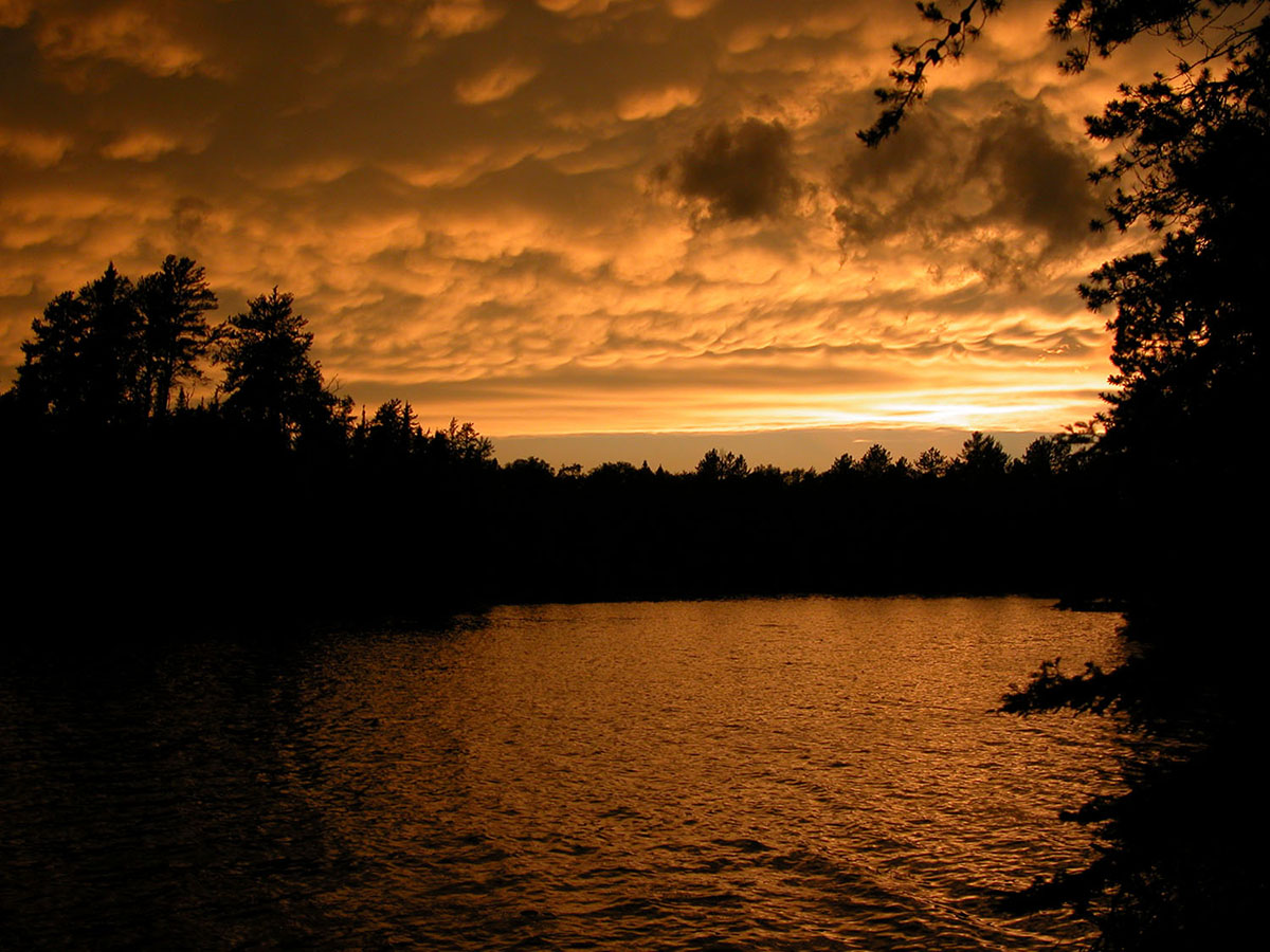 Josh Wallace photography - Bear Head Lake State Park Sunset, Ely, Minnesota