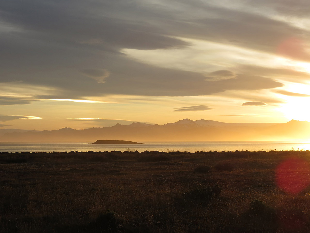 Josh Wallace photography - Sunset from Somewhere in Iceland